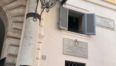 Curiosidades de San Martín: la placa que recuerda su paso por un hotel de Roma | Sociedad