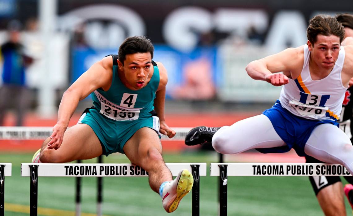 ‘I knew I was at least second’ — photo finish highlights 3A state hurdles final