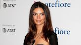 Emily Ratajkowski's Totally Toned Abs & Booty In Silky Lingerie On IG =