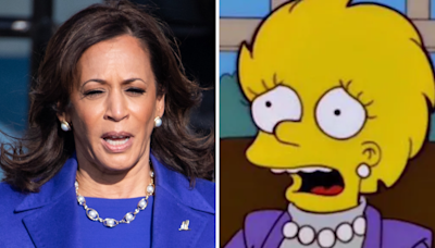 Did "The Simpsons" predict Kamala Harris becoming president?