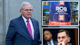 ‘Gold Bar Bob’ Menendez’s son Rob tries to hide family surname on campaign posters