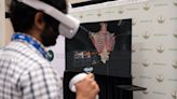 Medical students at the West Virginia School of Osteopathic Medicine use virtual reality to study anatomy