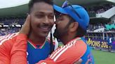 Rohit Sharma Kisses Hardik Pandya After Team Indias Historic T20 World Cup 2024 Victory, Video Goes Viral - Watch
