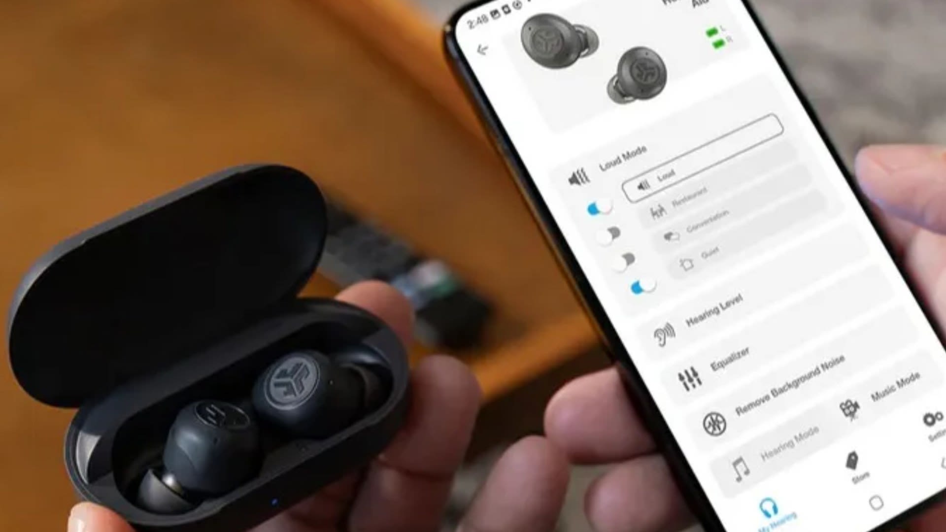 JLab launches revolutionary hearing aid earbuds - and they cost less than $100