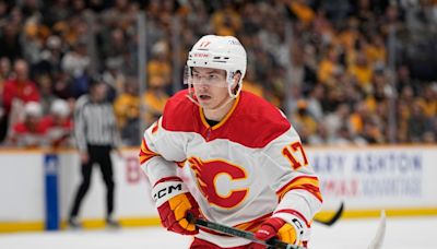 Flames kick off NHL free agency by signing Yegor Sharangovich to 5-year extension