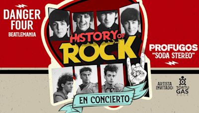 Lo mejor de The Beatles y Soda Stereo en una misma noche: así será el concierto ‘History of Rock’