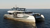 This Yacht Builder’s Debut Catamaran Feels More Like a Floating Condo Than a Hybrid Multihull