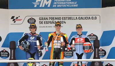 Sólida victoria de Fermín Aldeguer en Moto2