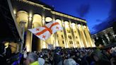 Thousands rally in Georgia after parliament passes ‘foreign influence’ law