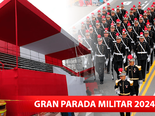 Así se ubicarán los estrados en la Gran Parada Cívico Militar 2024 y quiénes pueden acceder por Fiestas Patrias