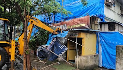Two illegal bars razed in Mira Road, Bhaynadar as part of demolition drive