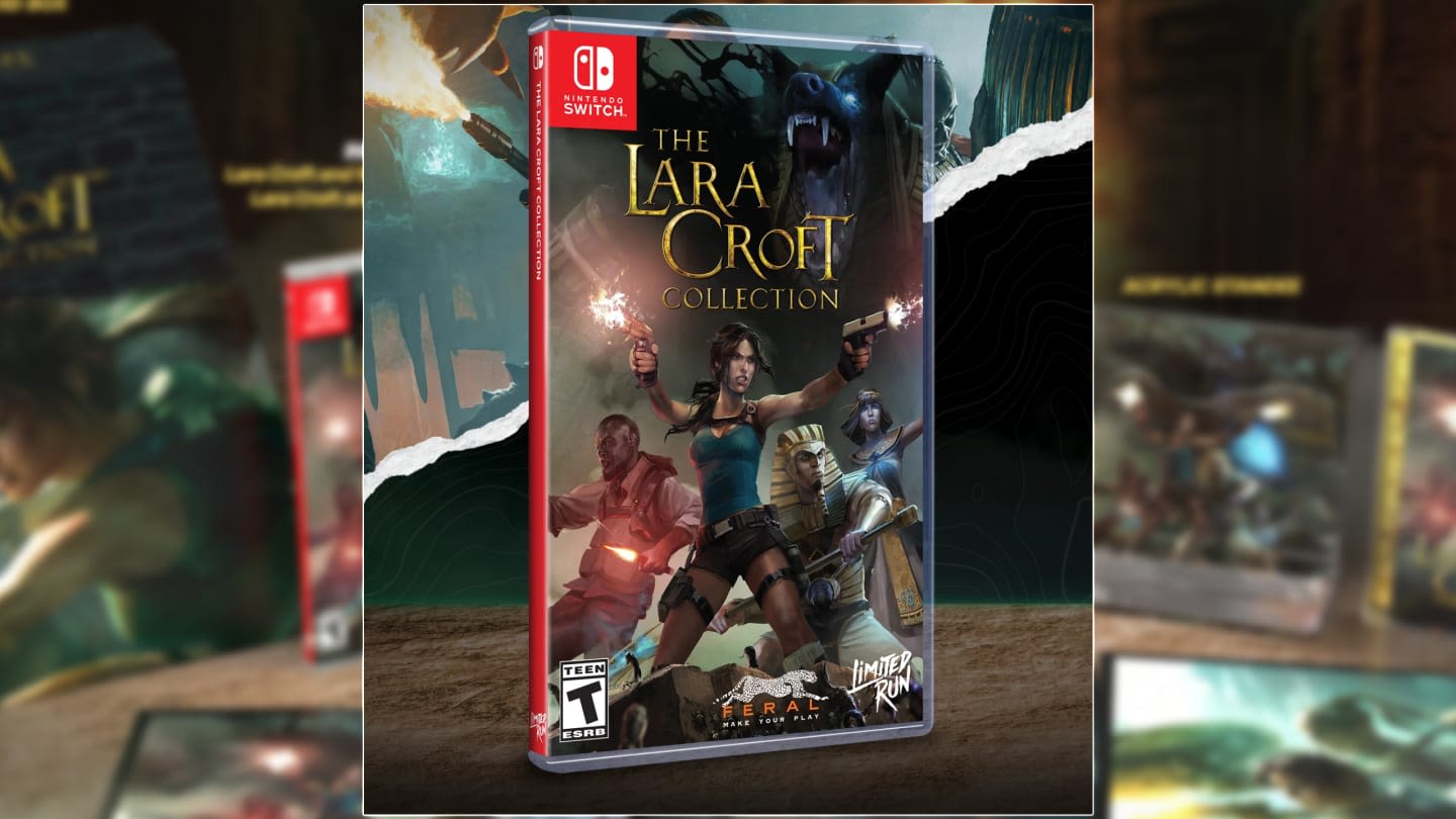 Tomb Raider: The Lara Croft Collection is getting a physical release on Switch