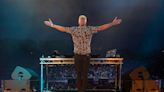 Fatboy Slim's frenetic fun perfectly captures the mood at Scarborough Open Air Theatre