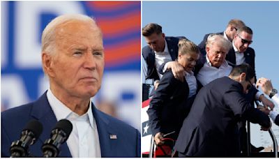 Biden condena disparos en el mitin de Trump y agradece al Servicio Secreto por proteger al expresidente