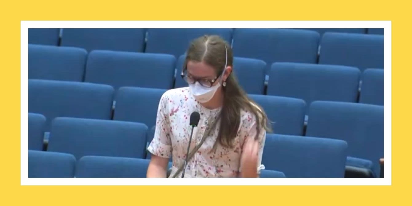 18-year-old Violet Affleck delivers powerful speech against mask bans in L.A.