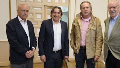 La mejor carne une a Vicente del Bosque, Gil Marín, Schuster y Feliciano López