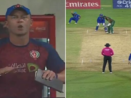 'Oscar-worthy' Gulbadin Naib collapses after Trott urges Afghanistan to 'slow down', sparks spirit of the game debate