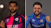 SCO vs AFG Live Score T20 World Cup 2024 Warm up Match Scotland National Cricket Team vs Afghanistan National Cricket...