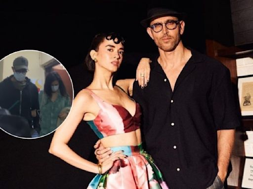 WATCH: Hrithik-Saba Enjoy Movie Date; Couple QUASHES Breakup Rumours With THIS Romantic Gesture In Viral Video