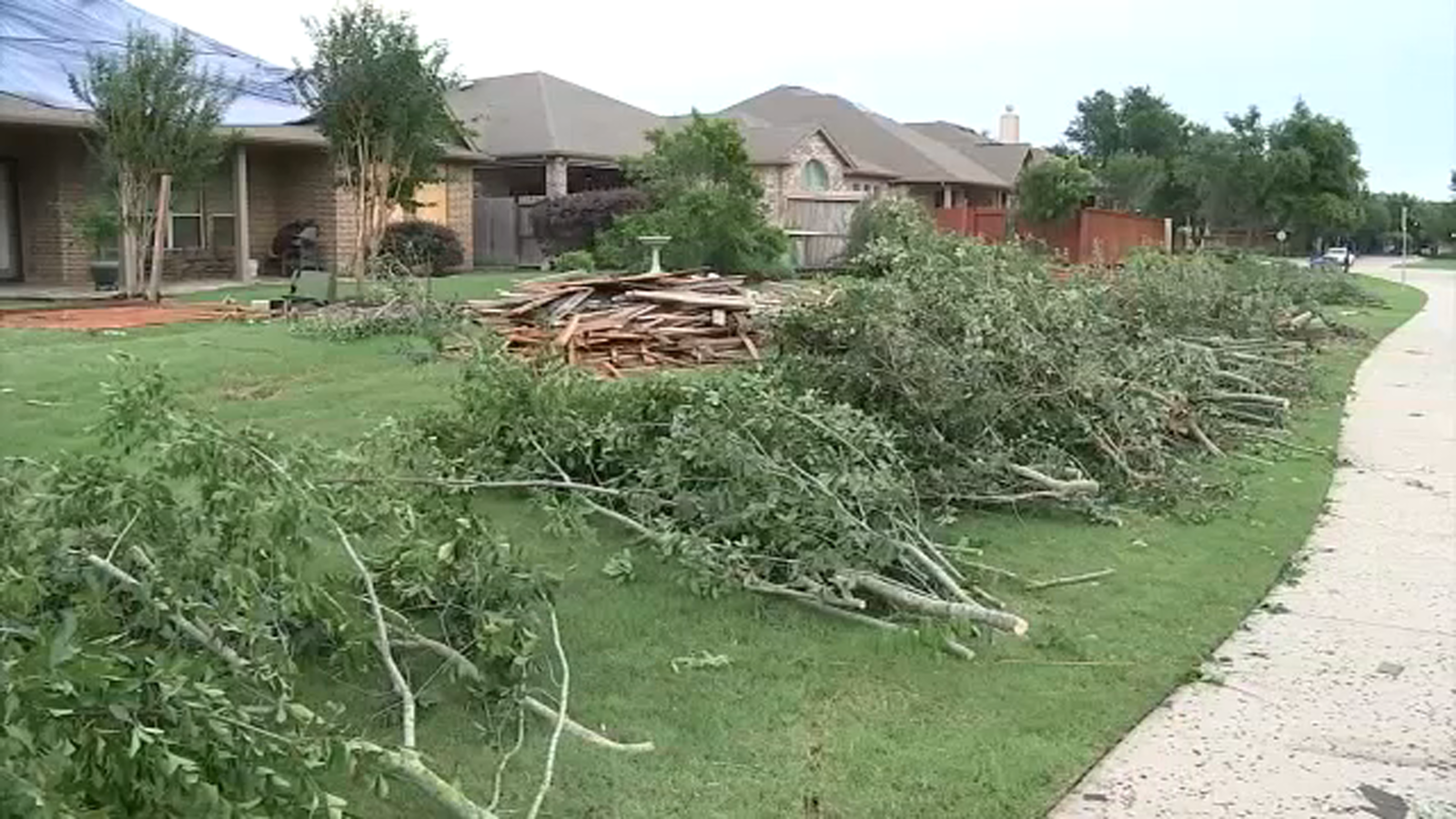 Cypress residents on confirmed tornado: 'Everything was flying'