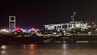 Estos son los daños cerca de Lake Ray Roberts tras el paso de un enorme tornado