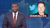 SNL’s Michael Che and Colin Jost Brutally Roast Elon Musk