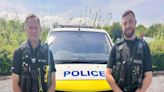 Two Somerset police officers nominated for bravery award after M5 rescue