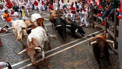 Primer encierro San Fermín 2024 en directo: los toros de La Palmosilla, protagonistas del primer día