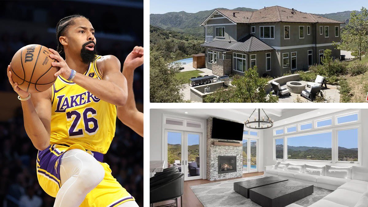 NBA Star Guard Spencer Dinwiddie Lists His Slam Dunk of a Home in SoCal for $8.2M