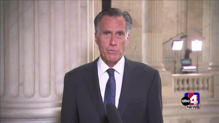 Inside Utah Politics: Sen. Mitt Romney and a military veteran