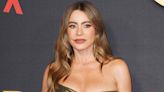 Sofía Vergara Shines in Gold Strapless Dress at the Miami Premiere of “Griselda ”