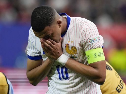 Kylian Mbappé is enduring a tough Euro 2024. It might not stop France winning the title