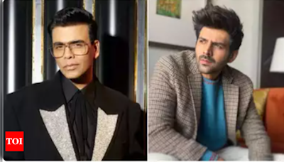 Kartik Aaryan gives a shout out to Karan Johar after the filmmaker lauds his performance in Chandu Champion | Hindi Movie News - Times of India