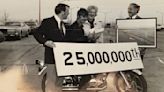 Man who made 25 millionth crossing on Mackinac Bridge returns 50 years later