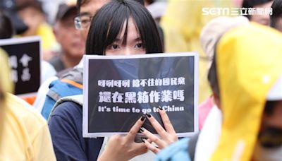 立法院抗議破1萬人！綠委現身打氣 民眾歡呼：台灣加油