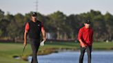 Tiger Woods caddies as son Charlie comes through at big tournament