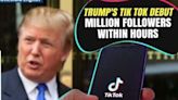 Donald Trump Joins TikTok despite Previous Attempts to Ban the app While in Office| Oneindia News