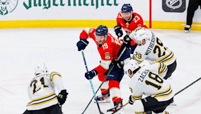 Stanley Cup playoffs live updates: Florida Panthers 0, Boston Bruins 0, first period