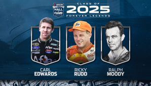 Carl Edwards, Ricky Rudd, Ralph Moody elected to NASCAR Hall of Fame