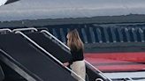 Melania, Ivanka and Jared board Trump Force One for Milwaukee