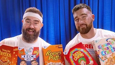 Fans react to Travis, Jason Kelce's new cereal: 'Crime against nature'