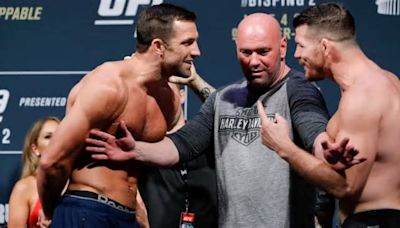 Michael Bisping welcomes trilogy fight with rival Luke Rockhold with Karate Combat: ‘I’d do it, 100 percent’