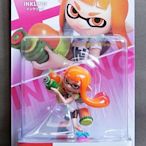 【月光魚 電玩部】現貨全新 amiibo INKLING 橘色 女孩 任天堂明星大亂鬥 漆彈大作戰 3DS NS