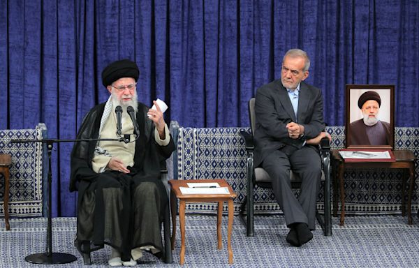 Reformist takes over as Iran’s president after supreme leader's endorsement