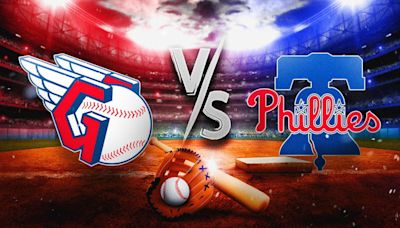 Guardians vs. Phillies prediction, odds, pick - 7/28/2024