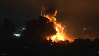 Israeli strike in West Bank 'kills 18' as more huge blasts hit Beirut