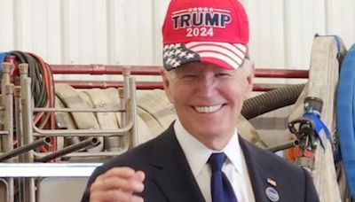 'He despises Kamala': MAGA fans read way too much into Biden donning a Trump 2024 hat