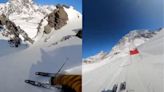 Daron Rahlves Skis Couloir Then Crashes Gates In Chile