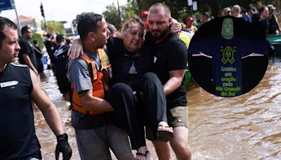 VIDEO “SOS”: Iluminan al Cristo Redentor por inundaciones en Brasil