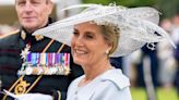 Duchess Sophie Looked Lovely in a Powder-Blue Ensemble at the King's Garden Party